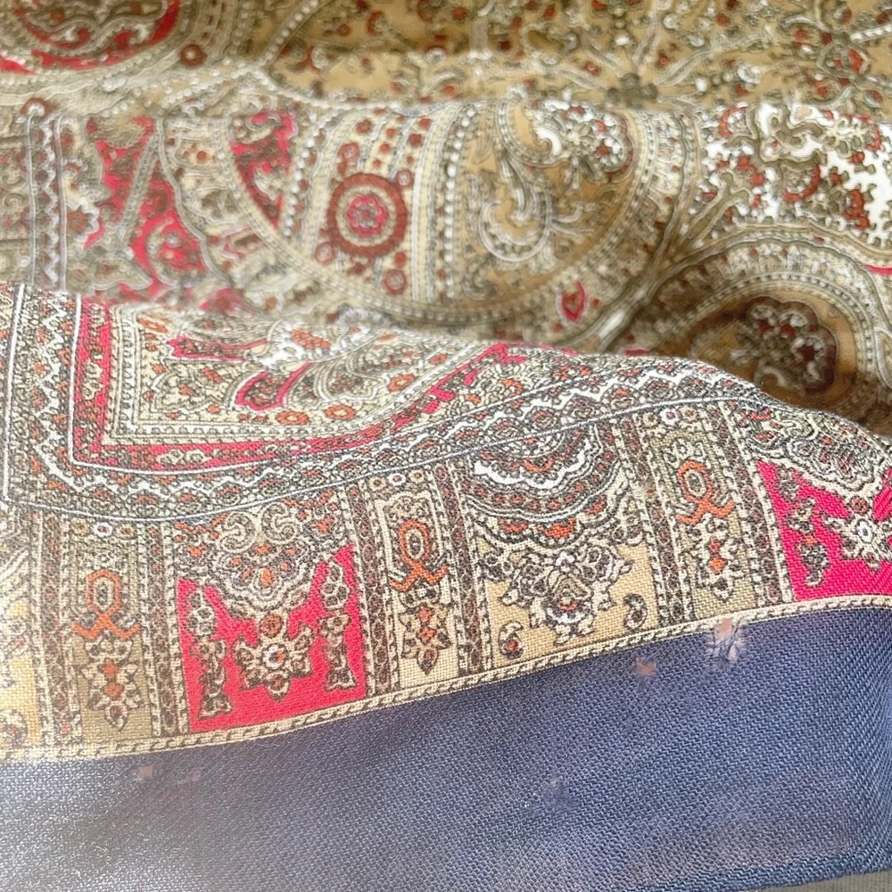 Christian Dior Paisley Scarf